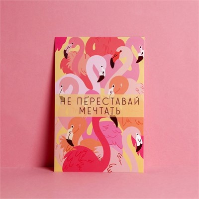 Почтовая карточка «Не переставай мечтать», 10 × 15 см 7511 - фото 10236
