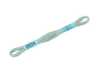 Нитки д/вышивания "Gamma" мулине 100% хлопок 8м №0954 мята 15953 - фото 10912