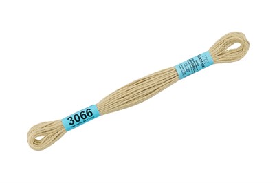 Нитки д/вышивания "Gamma" мулине 100% хлопок 8м №3066 св.оливковый 21449 - фото 11020