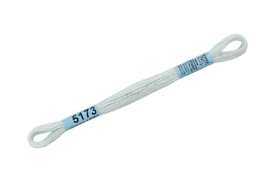 Нитки д/вышивания "Gamma" мулине 100% хлопок 8м №5173 св.св.голубой 5748 - фото 11326