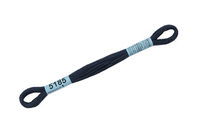 Нитки д/вышивания "Gamma" мулине 100% хлопок 8м №5185 т.сине-серый 5750 - фото 11336