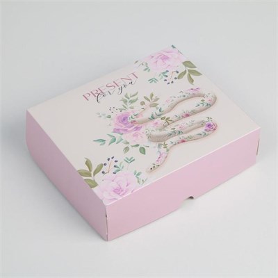 Коробочка для кондитерских изделий Present fot you, 17×20×6 см 102461 - фото 11625