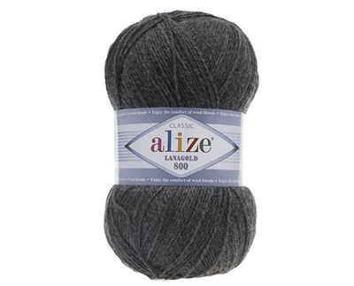 Пряжа Alize Lanagold 800 51%акрил/49%шерсть 100г/730м №182 25855 - фото 12672