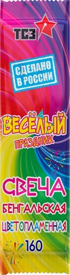 Н-р бенгальских свечей Цветопламенная 16см 6шт ТР170 103175 - фото 13194