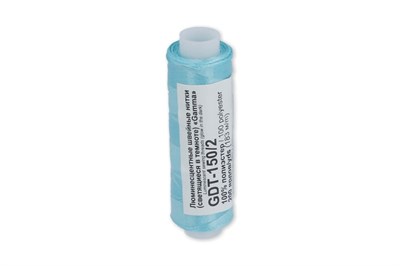 Люминесцентные швейные нитки GDT-150/2 №7 голубой 13561 - фото 16594