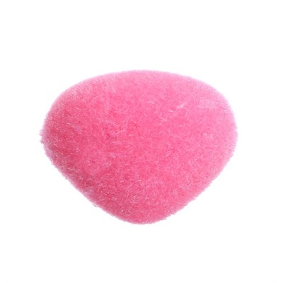 Нос винтовой с заглушкой, ворсистый, розовый, н-р 5шт, 1,9×1,5см - фото 17702