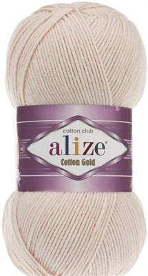 Пряжа Alize cotton gold 55% хлопок/45% акрил №382 Телесный 106266 - фото 18124