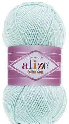 Пряжа Alize cotton gold 55% хлопок/45% акрил №514 Ледяной 106359 - фото 18147