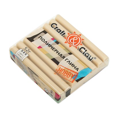 Полимерная глина Craft & Clay 52гр Кашемир 1705 тауп 100300 - фото 18822