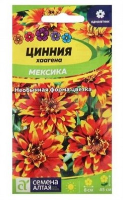 Семена Цинния хаагена Мексика 0,3гр Семена Алтая 107868 - фото 19878