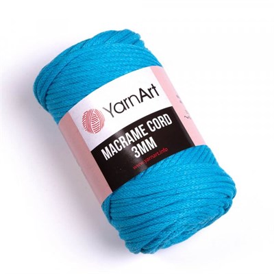 Пряжа YarnArt MACRAME CORD № 763 3mm 60% хлопок , 40% вискоза и полиэстр , 250 г. , 85 м. 108442 - фото 20715