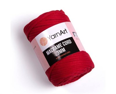 Пряжа YarnArt MACRAME CORD № 773 3mm 60% хлопок , 40% вискоза и полиэстр , 250 г. , 85 м. 108453 - фото 20724