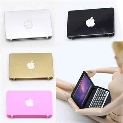 Кукольный ноутбук MacBook черный, 1 шт 108787 - фото 21263