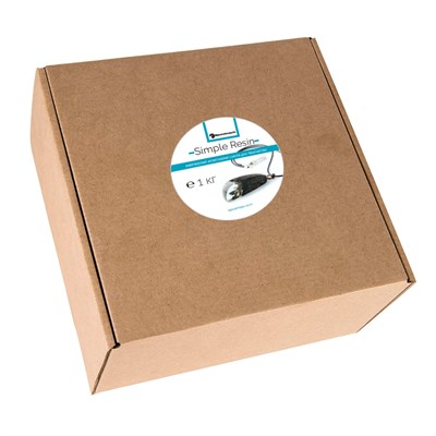 Эпоксидная прозрачная смола Epoxy Simple Resin без пузырей, 1000г 111242 - фото 24680