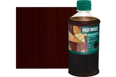 Морилка PROFIWOOD на водной основе, 0,5л, Эбеновое дерево 116616 - фото 30925