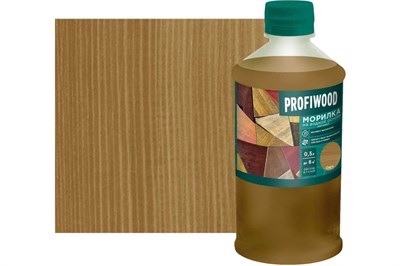 Морилка PROFIWOOD на водной основе, 0,5л, Орех 116617 - фото 30926