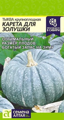 Семена Тыква Карета для Золушки 2гр Семена Алтая 117017 - фото 31319