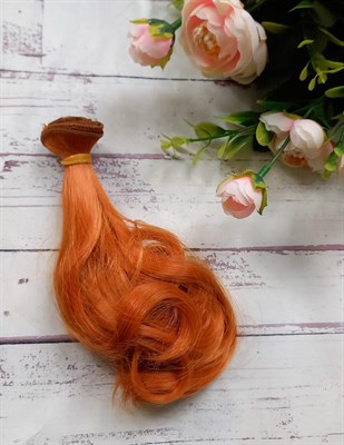Волосы-трессы д/кукол Волны 15см, цвет № 5 - фото 33201