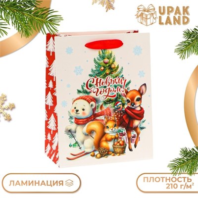 Пакет ламинированный «Зверята», MS 18*23*10 см 121322 - фото 38213