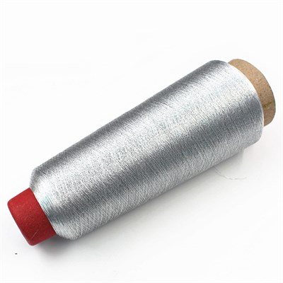 Люрекс нитки серебро 80 гр + бобина 122393 - фото 39118