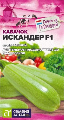 Семена Кабачок Искандер 5шт Семена Алтая 123646 - фото 40528