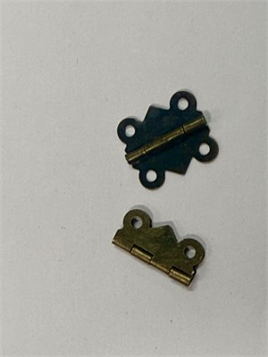 Петли для шкатулок цв бронза  2*1,8см 2шт 35р  17759 - фото 40564