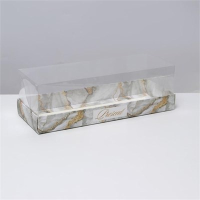 Коробка кондитерская «Present», 26,2*8*9,7см 123890 - фото 41043