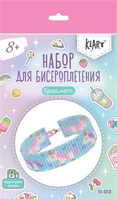 Н-р д/бисероплетения "Klart" Браслет, единороги 2 см 124448 - фото 41569