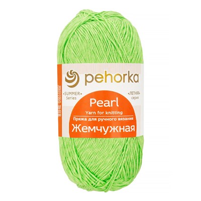 Пехорка Жемчужная 50% хлопок, 50% вискоза 100г 425м, цв.65-Экзотика 124463 - фото 41582