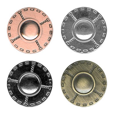 Пуговица "Micron" BJ 005 джинсовые 20 мм 124603 - фото 41707