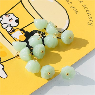 Подвеска "Лотос" цв.аква 125363