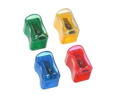 Точилка д/карандашей Calligrata «Классика», с контейнером, МИКС 1шт 125590