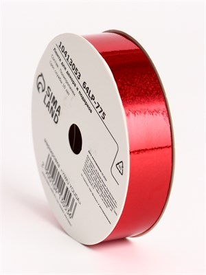 Лента, «Бархат» д/декора и подарков, красная, 2см*50м 125609