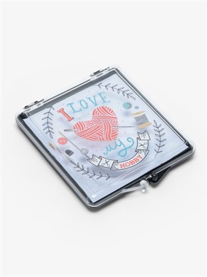 Игольница магнитная Hobby, 7*8см, чёрная 125761