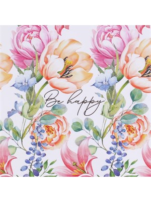 Бумага упаковочная крафтовая «Акварель», 70*100см 125797