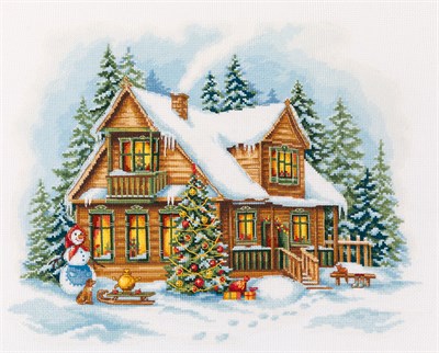 Набор для вышивания "PANNA" PR-7463 "Новый год в деревне" 125959