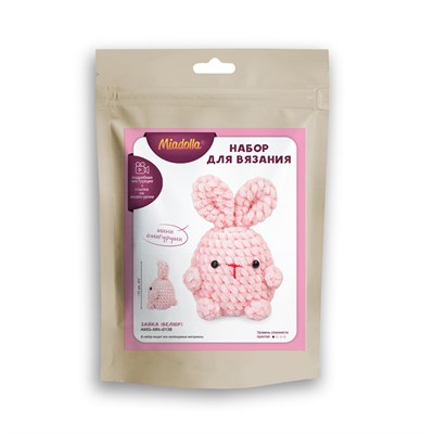 Н-р д/вязания "Miadolla" AMG-MN-0138 Зайка 125974