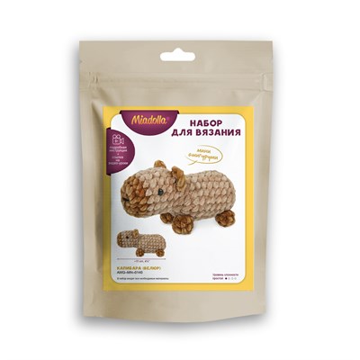 Н-р д/вязания "Miadolla" AMG-MN-0140 Капибара 125976