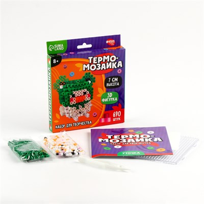 Термомозаика д/детей 3D фигурка «Уточка» 126112