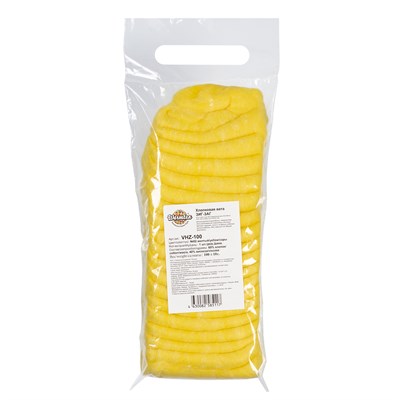 Хлопковая вата ЗИГ-ЗАГ VHZ-100 60% хлопок, 40% вискоза 100гр цв желтый 126227
