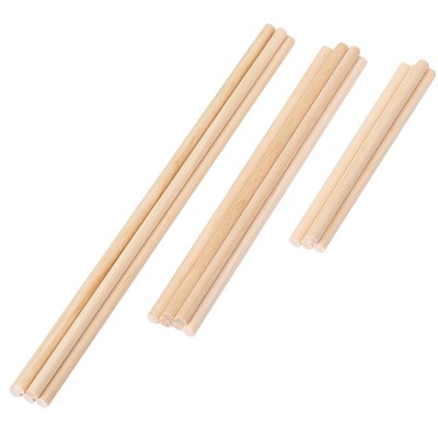 Палочки дерев 20*0,5 см 5 шт для поделок 126250