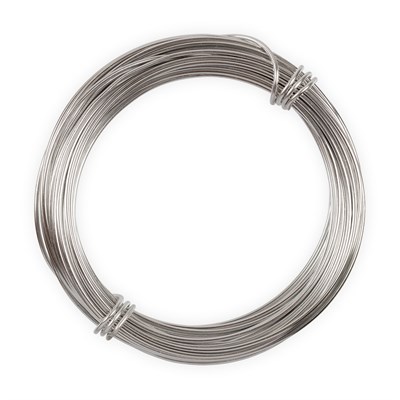 проволока д/плетения серебро алюминий 3мм 5м  114565