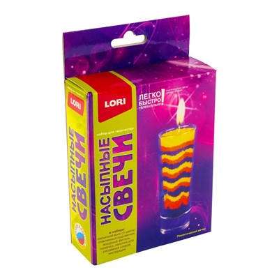 Н-р /творчества. Насыпные свечи "Романтический вечер" 126756