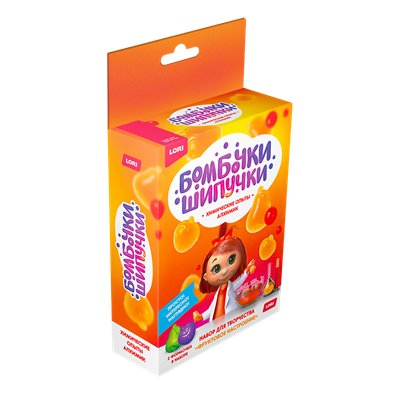 Н-р д/опытов. Бомбочка-шипучка "Фруктовое настроение" 126764