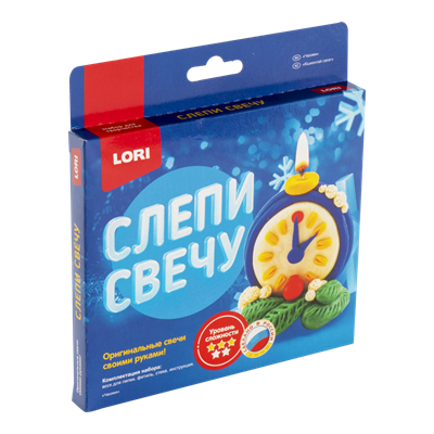 Свеча своими руками. Слепи свечу "Часики", н-р д/творчества 126802