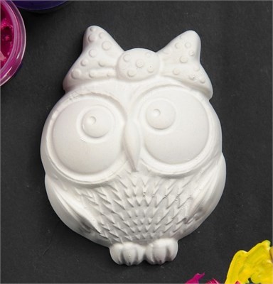 Фигура д/раскраски «Сова» 9*7см 126814