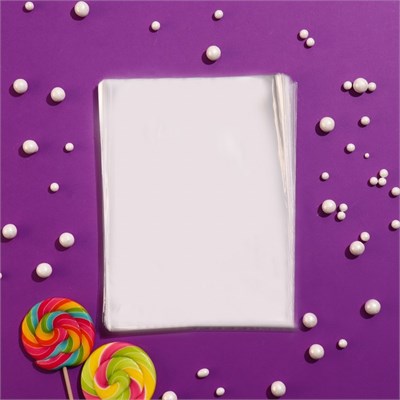 Пакет фасовочный БОПП, прозрачный, 15*20см, 25мкм н-р 10шт 126877