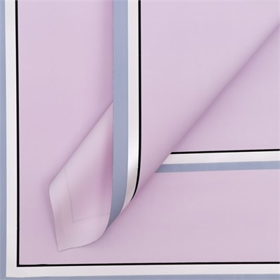 Пленка д/цветов и букетов, матовая, розовый, 58*58см 126968