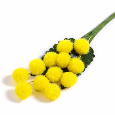 Декоративная веточка «Мимозы», 13.5*4*2см 127004