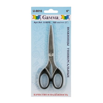 Ножницы "GAMMA" U-9016 универсальные 160мм  13686